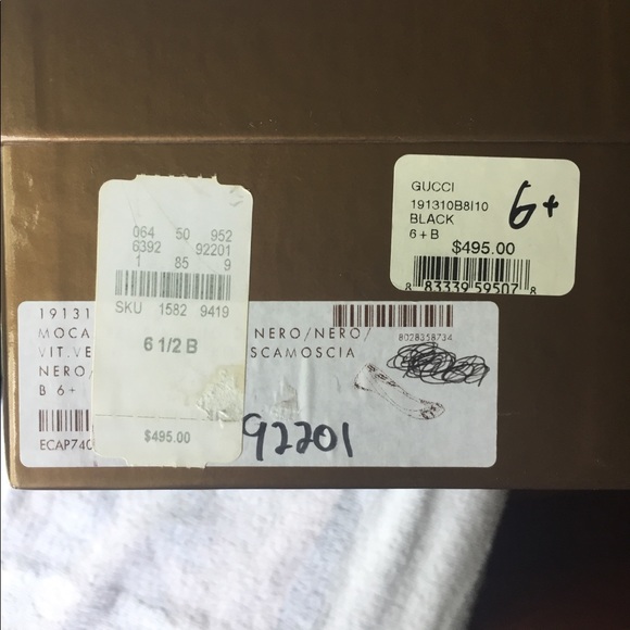 GUCCI🇮🇹 suede& patent leather flats - Picture 9 of 11